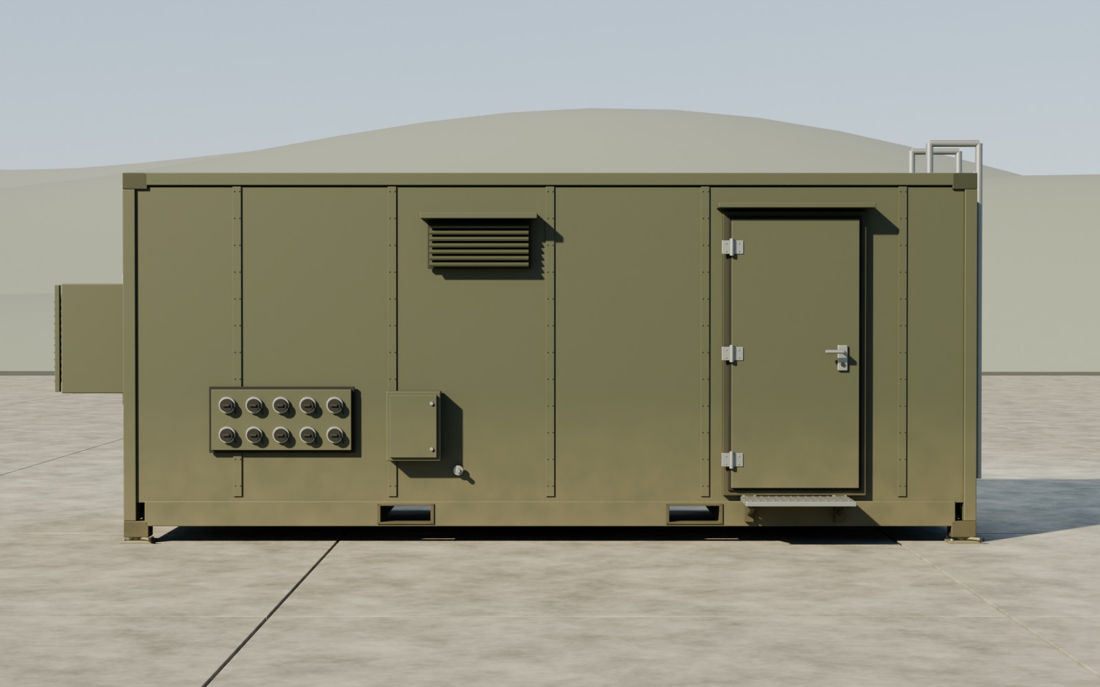 20 ft ISO shelter