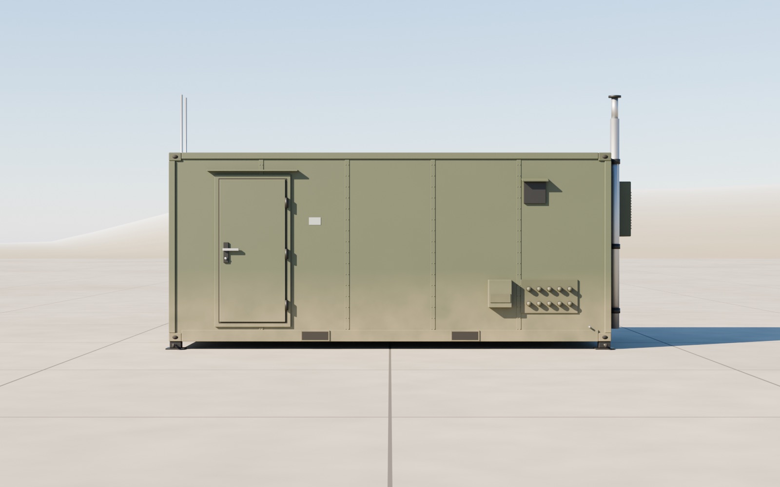 20 ft ISO shelter