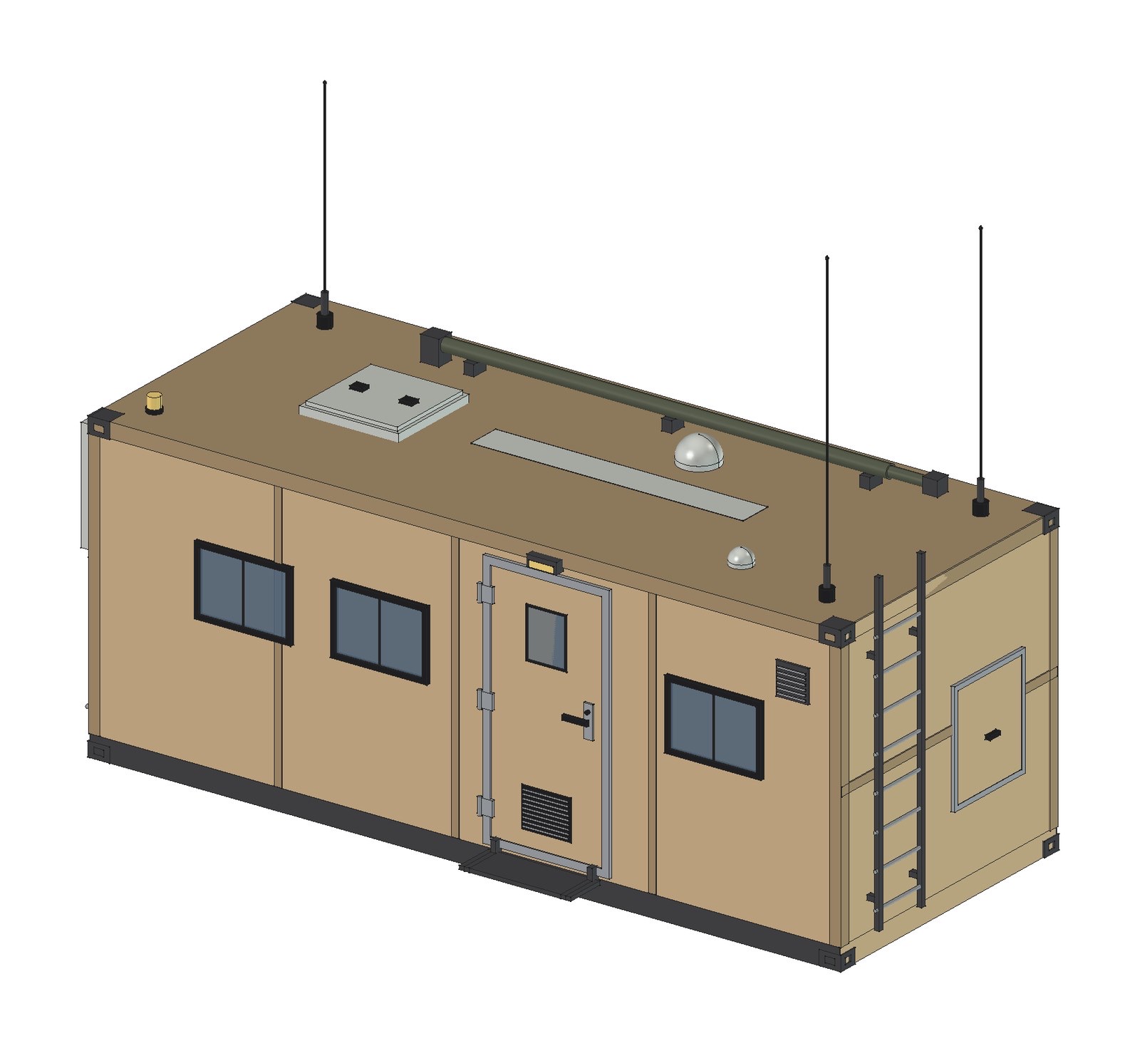20 ft ISO shelter