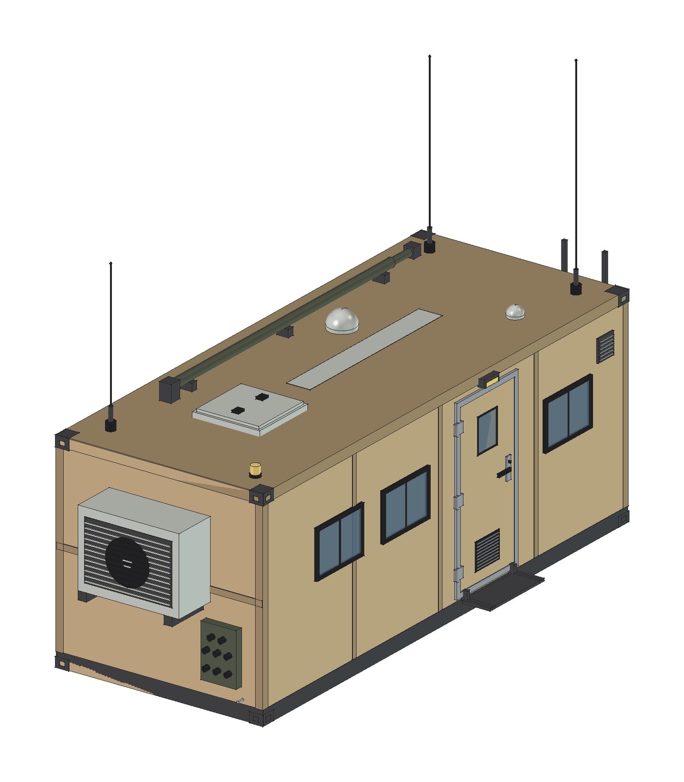20 ft ISO shelter